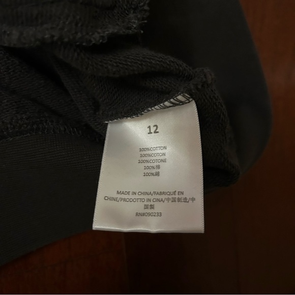 Fear Of God Essentials full zip short sleeve jacket gray size 12 100% cotton - Picture 10 of 10